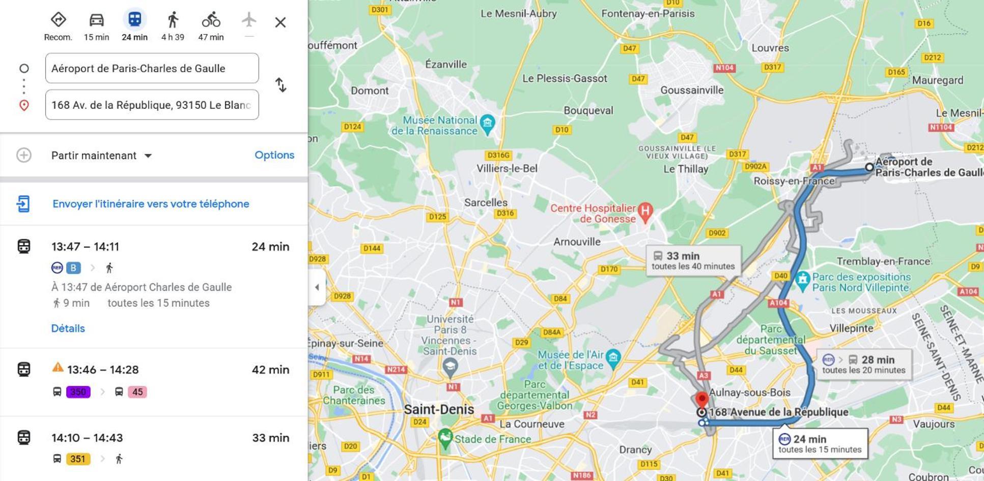 Appartement Cosy Proche Stade De France - Jo Paris 2024 Le Blanc-Mesnil Kültér fotó